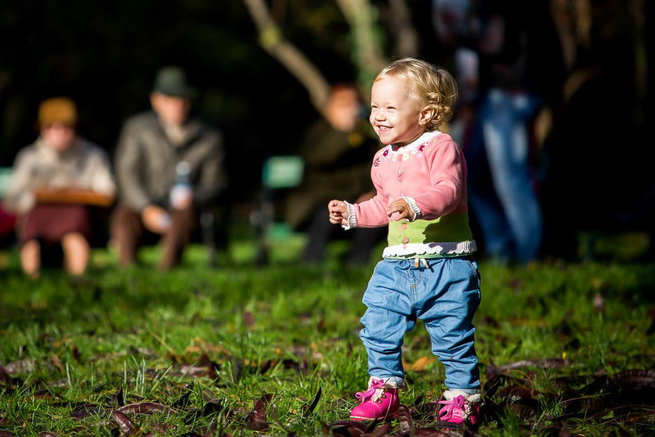 poza in parc cu copii