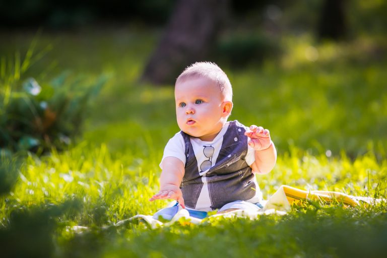 Sedinta in parc cu Damian