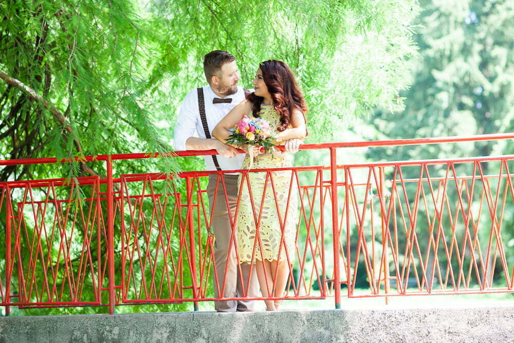 Sedinta Alexandra si Alexandru inainte de nunta 13 Cuplu pe pod