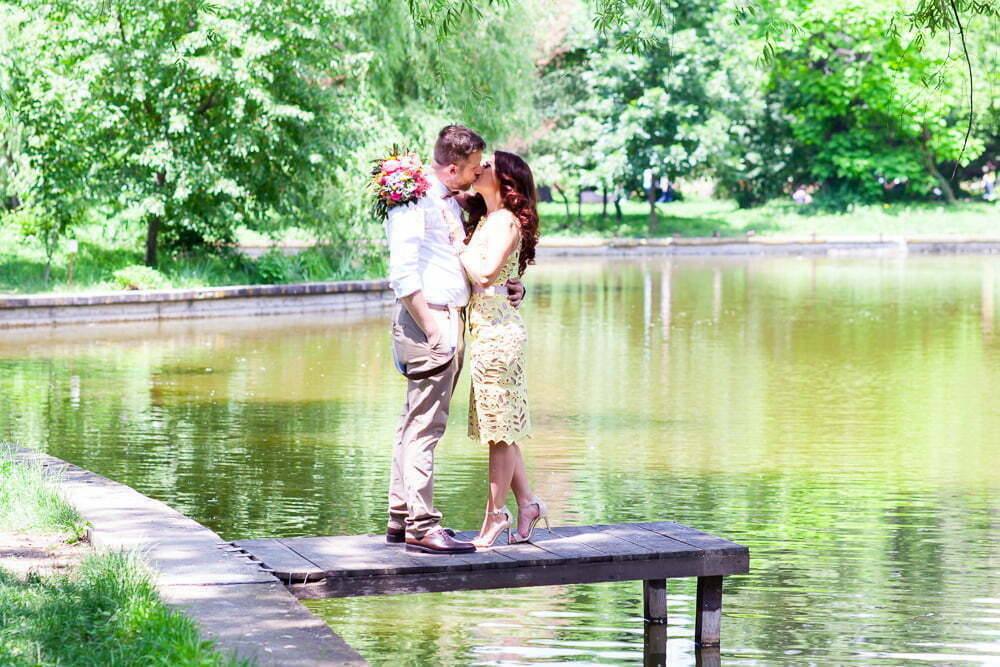 Sedinta Alexandra si Alexandru inainte de nunta 9 Cuplu pe ponton