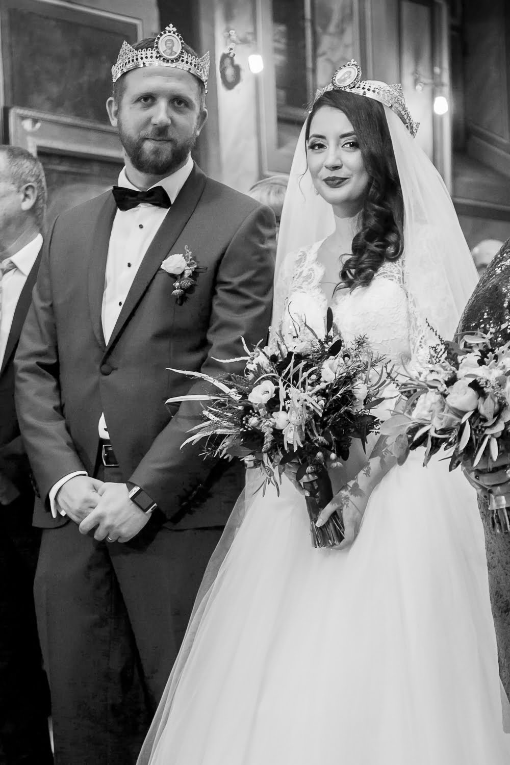 Poze biserica la nunta Alexandra si Alexandru 22 Foto alb negru nunti