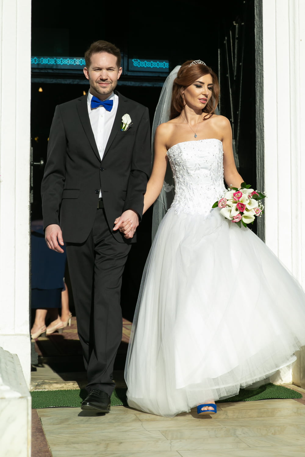 Sedinta nunta biserica Adriana si Justin 50 Poza dupa cununia religioasa