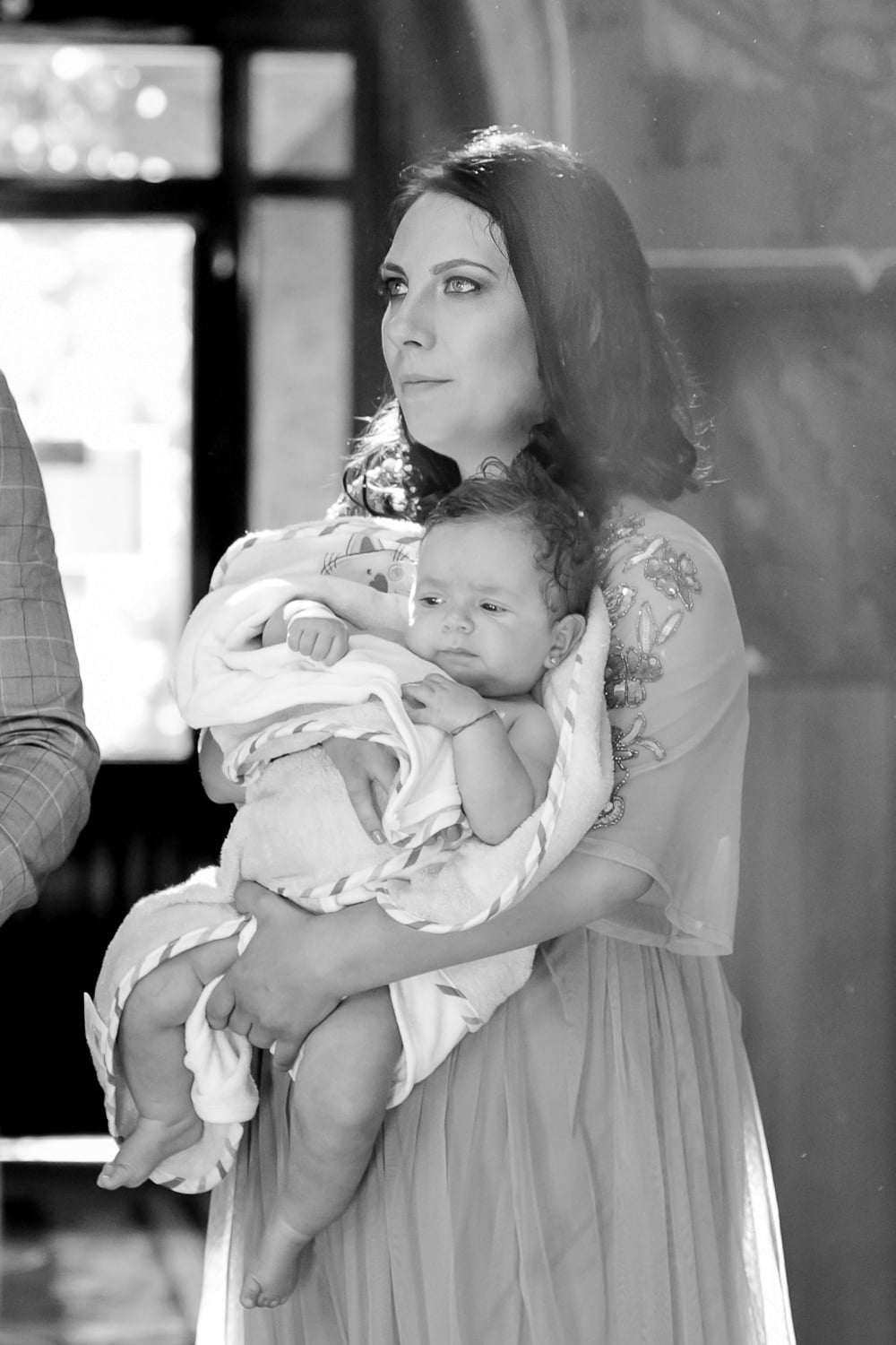 Poze botez Aria 11 Nasa botez si copil