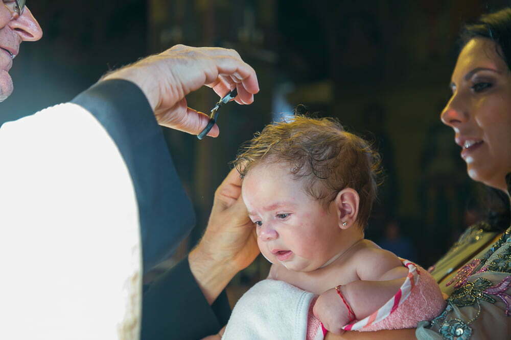 Poze botez Aria 16 Tuns copil botez