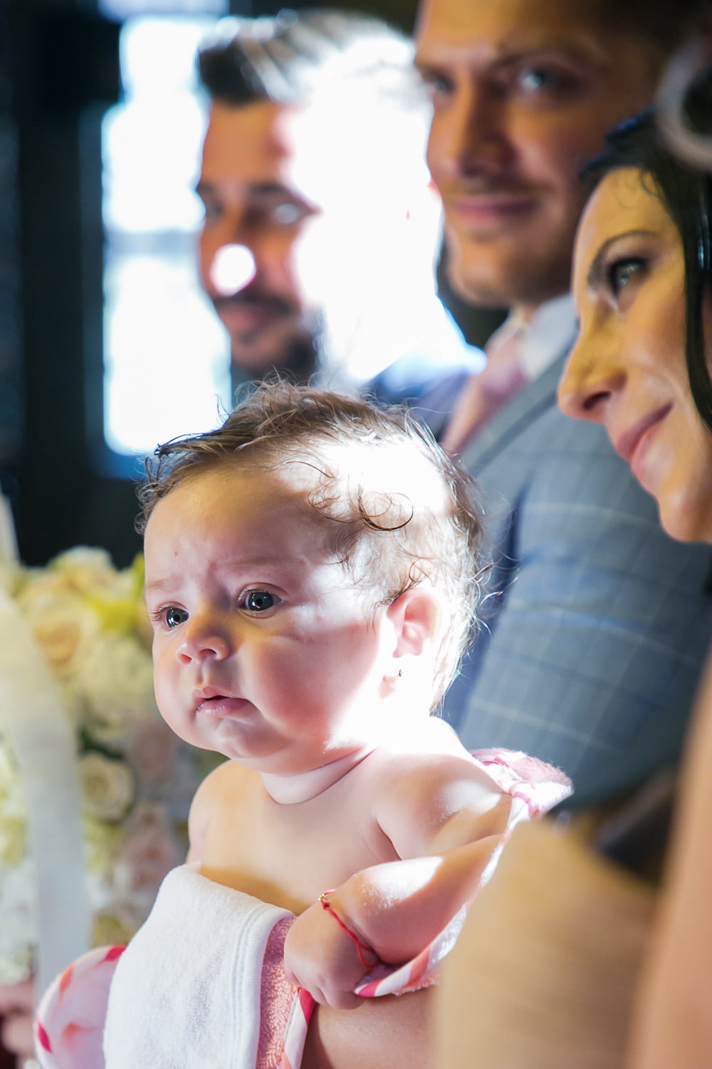 Poze botez Aria 14 Copil si nasa