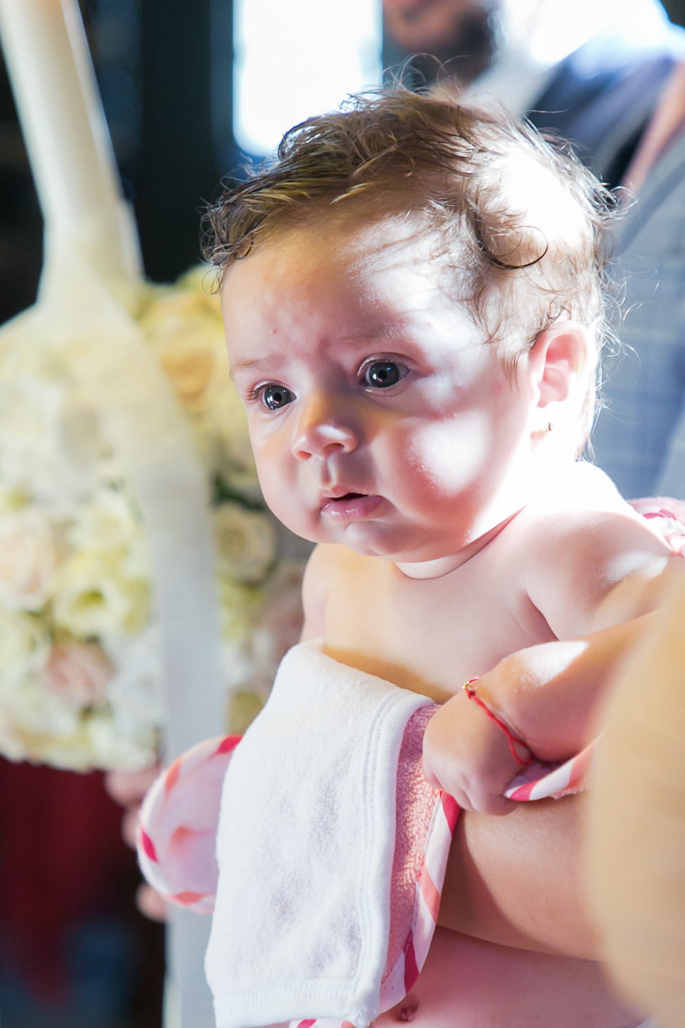 Poze botez Aria 12 Portret copil botez