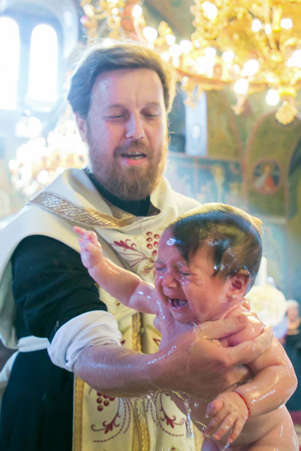 Poze botez Aria 8 Afundarea copilului