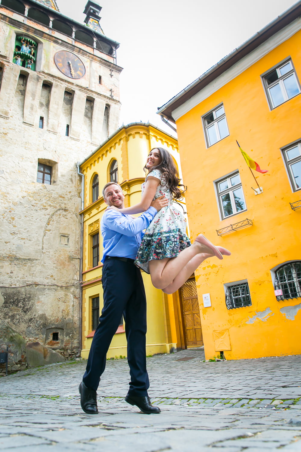 Logodna Ioana si Florin la Sighisoara 4 preturi pachete nunta bucuresti