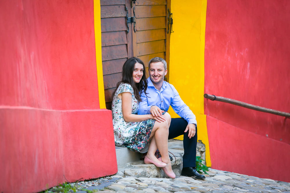 Logodna Ioana si Florin la Sighisoara 15 Bucuresti poze cuplu sighisoara