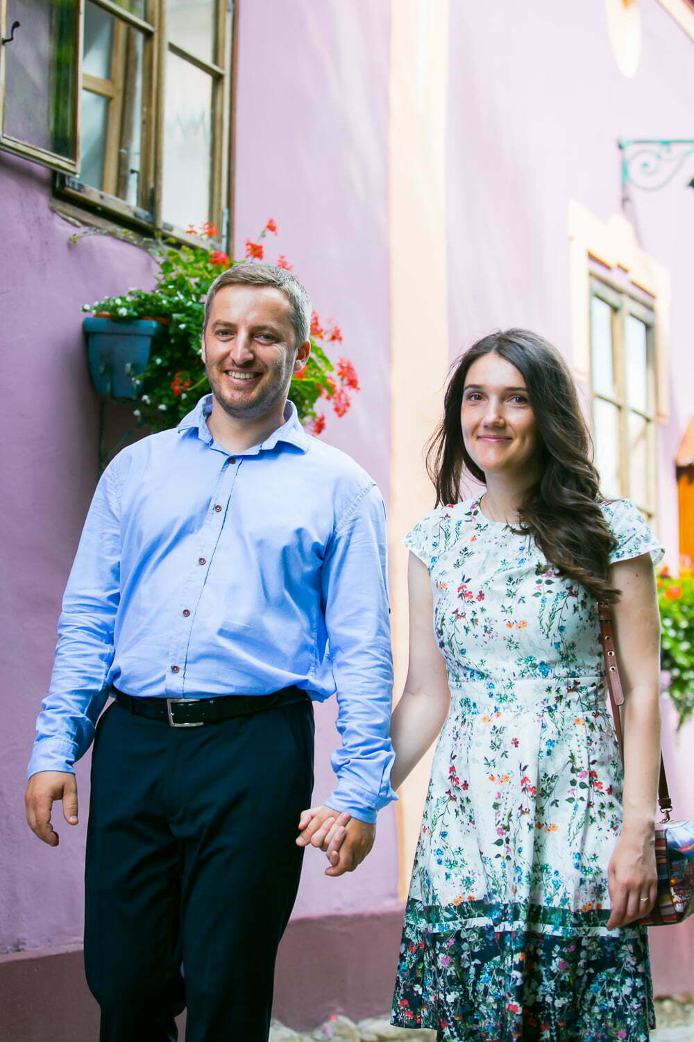 Logodna Ioana si Florin la Sighisoara 5 Portret de cuplu