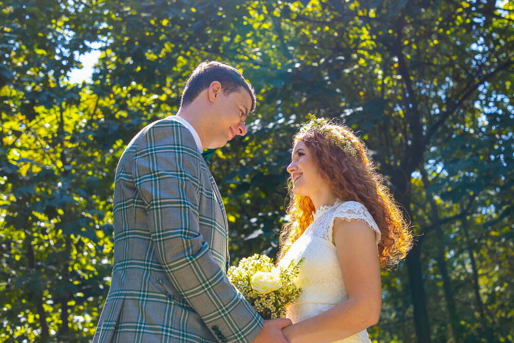 Sedinta in parcul Carol