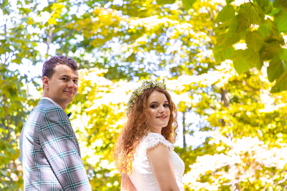 Poze cuplu in Tineretului