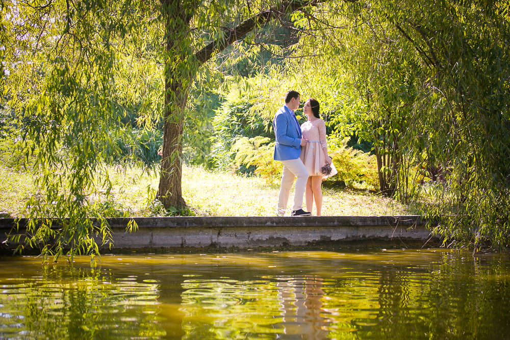 Foto cuplu Miruna si Florin in Bucuresti 10 Poze botanica