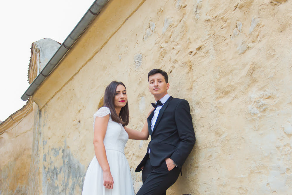 Poze dupa nunta Raluca si Catalin 11 Dupa nunta cu miri la cetate