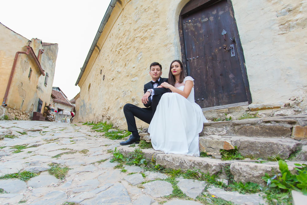 Poze dupa nunta Raluca si Catalin 8 Poze trash the dress Rasnov